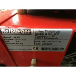 Tielburger TK 20 veegmachine | Nette staat!