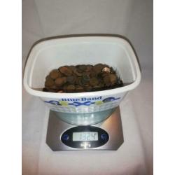 1300gram centen uit de gulden periode 600+stuks