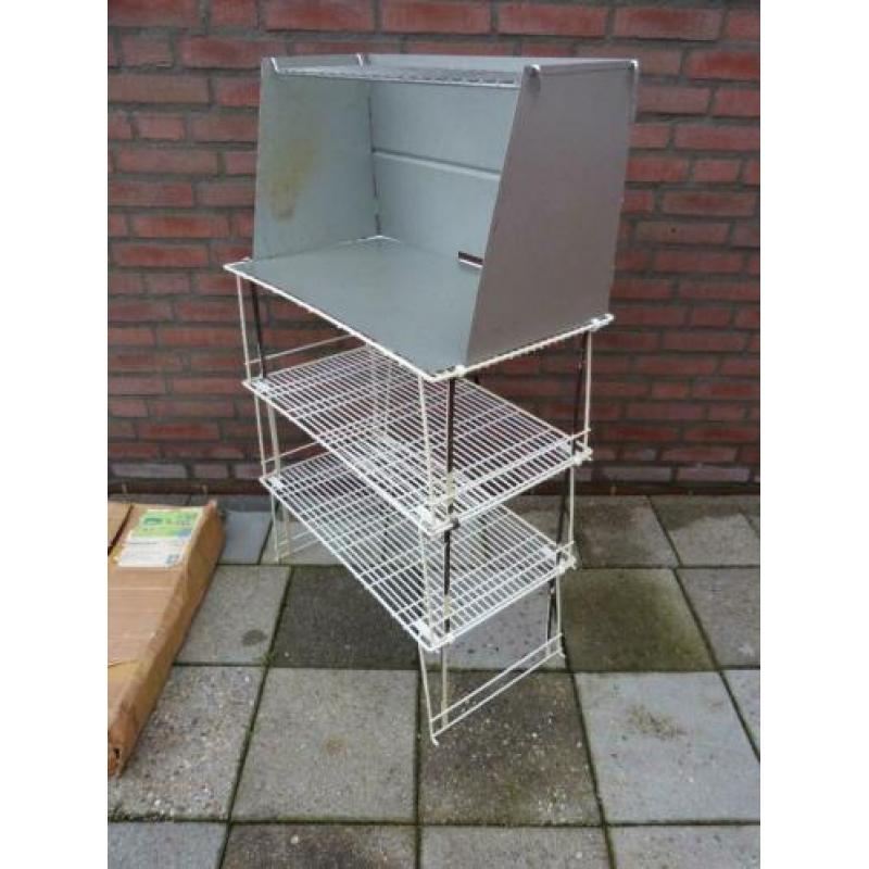 Vintage Hago Kamp Kitchen rekje + Windscherm De Waard kookta