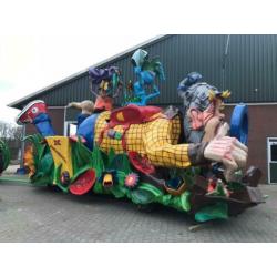 Prachtige carnavalswagen