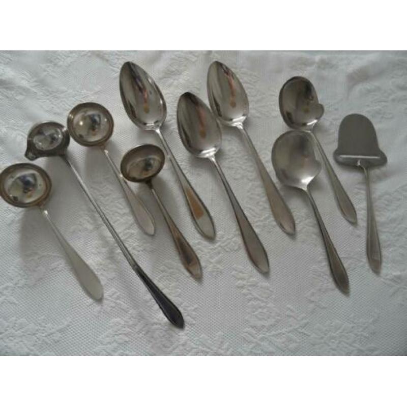 gero 90 model 618/218 (puntfilet) diverse bestekdelen