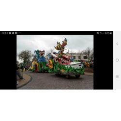 Prachtige carnavalswagen