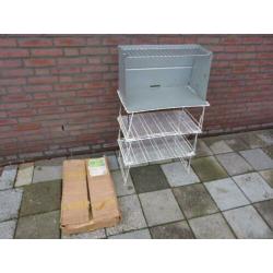 Vintage Hago Kamp Kitchen rekje + Windscherm De Waard kookta