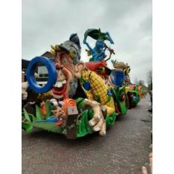 Prachtige carnavalswagen