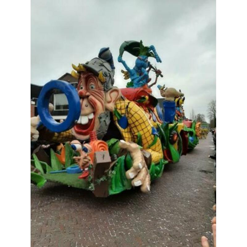 Prachtige carnavalswagen