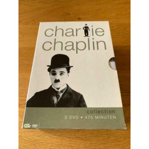 Dvd Charlie Chaplin Collection - 5-Disc - 4 Boxjes nog NIEUW