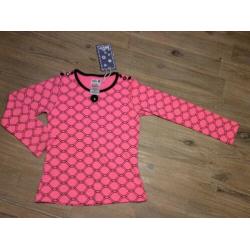 Nieuw setje set LoFff longsleeve en rokje roze merk 104