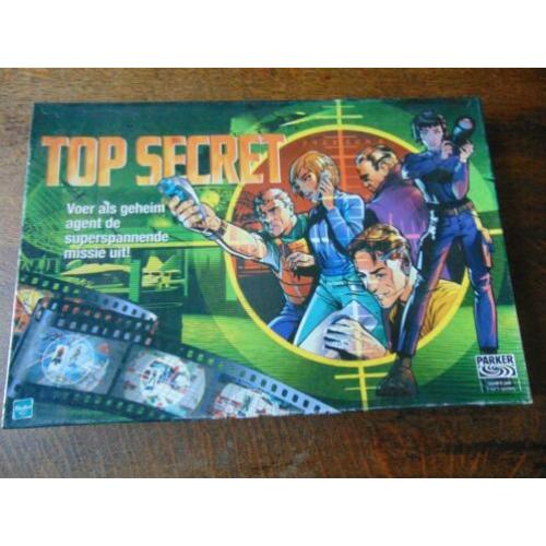 Top Secret Bordspel van Parker Als NIEUW