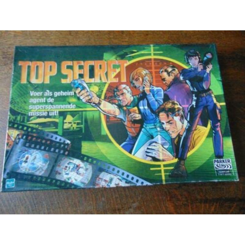 Top Secret Bordspel van Parker Als NIEUW