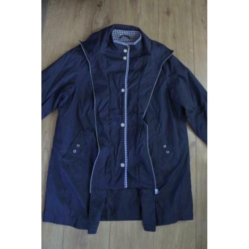 mg coats & jackets zomerjas 42 donker blauw zga nieuw