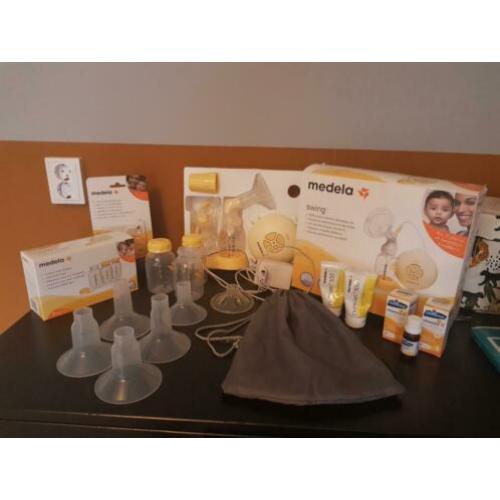 Medela borstkolf incl veel extra's!