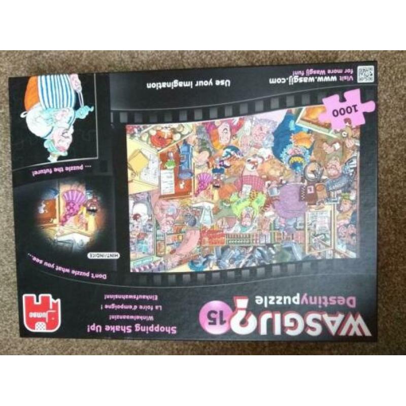 6 Wasgij puzzels je weet niet wat je moet maken!!
