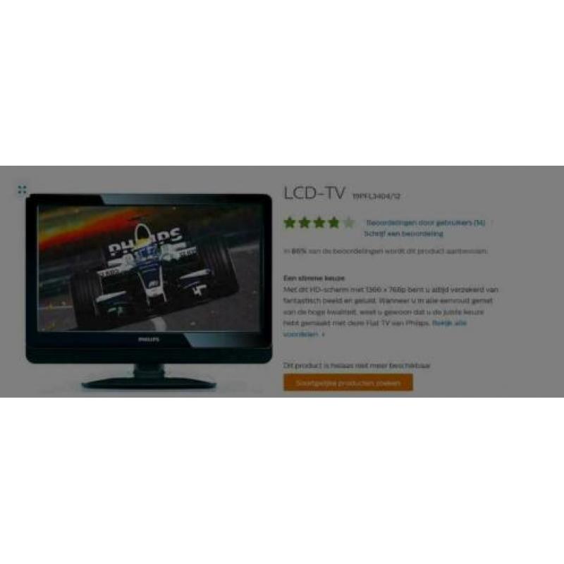 LCD-TV Philips 19PFL3404/12 (19inch)