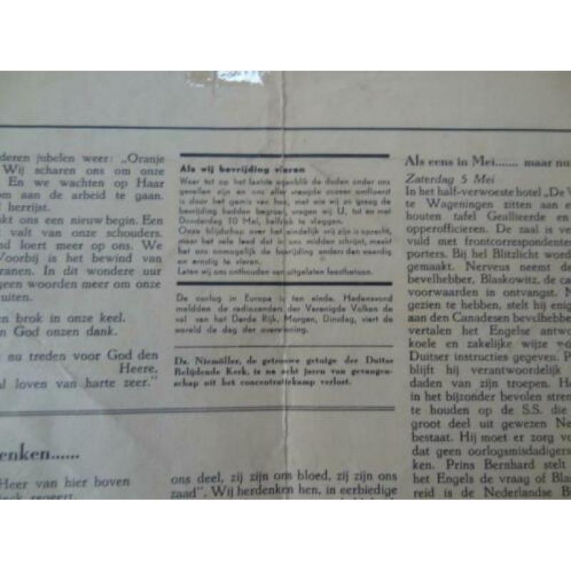 Koerier Hoeksche Waard bevrijding Catharina Traas 1945