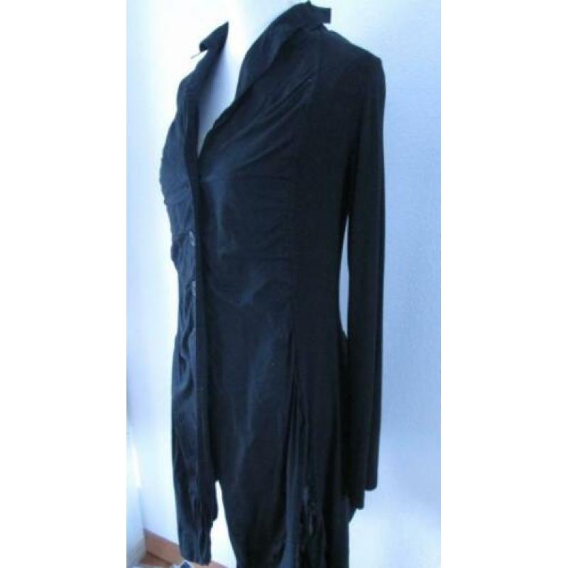 Rundholz uniek zwarte blous/jasje/tuniek mt S