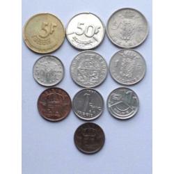 België Munten 39 stuks.