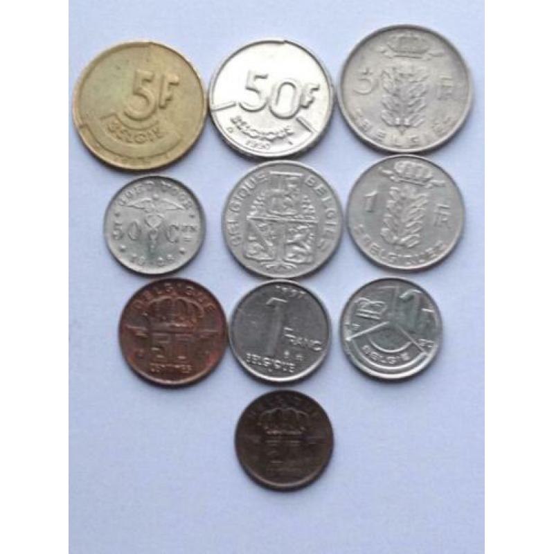 België Munten 39 stuks.