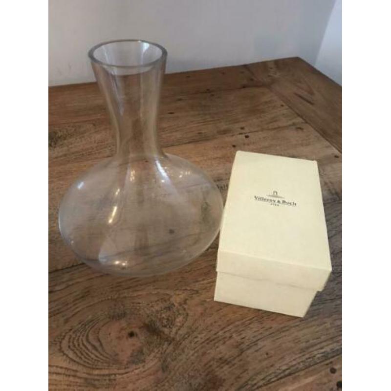 Villeroy & Boch decanteerkaraf met toebehoren