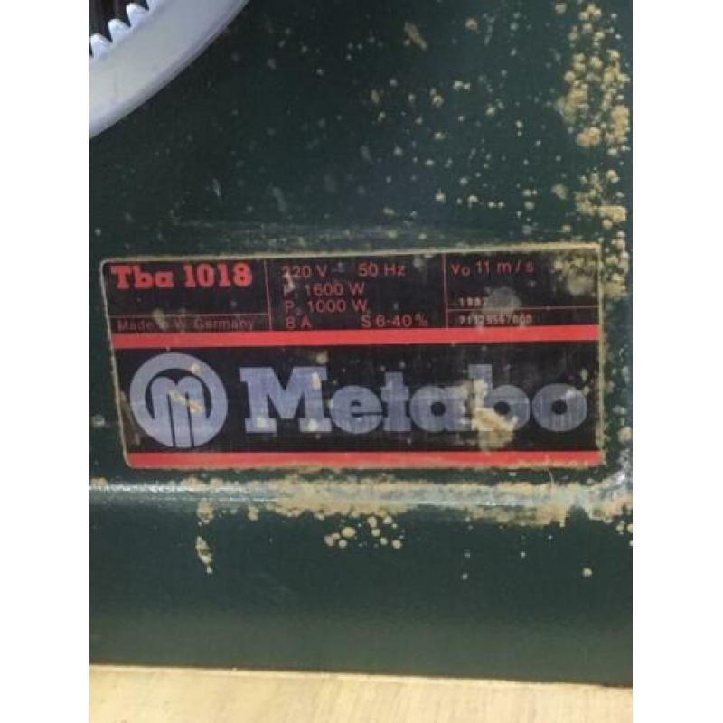 Bandschuurmachine Metabo
