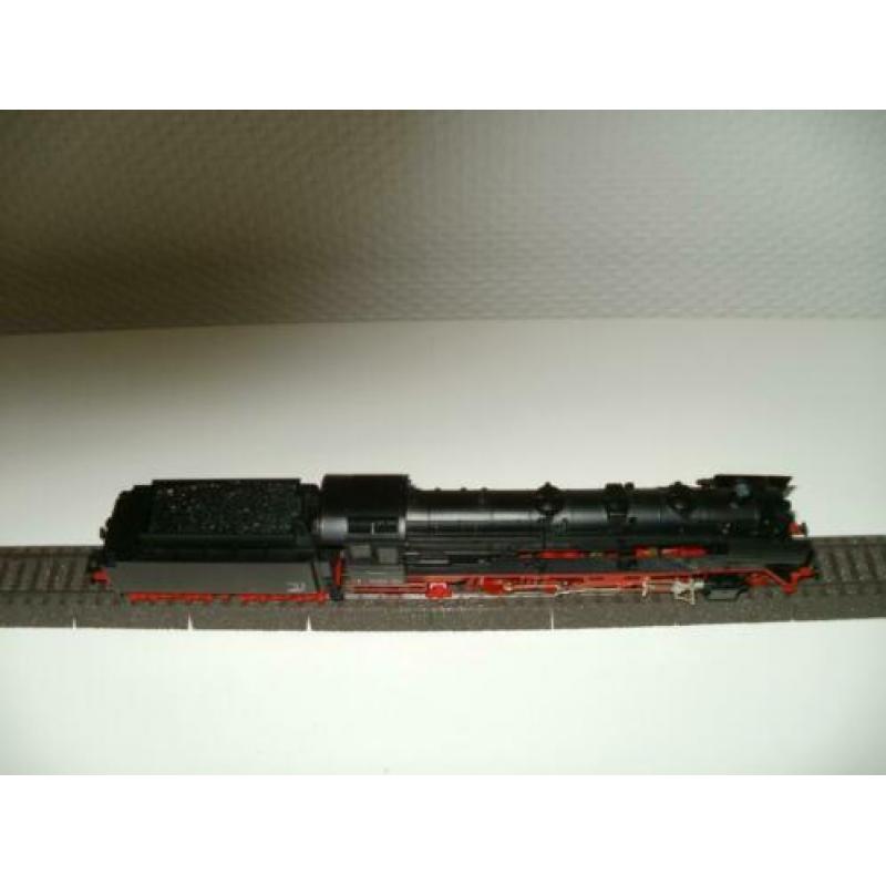 Marklin Ho dig.stoomlokomotief+tender BR41/354 v/d DB.