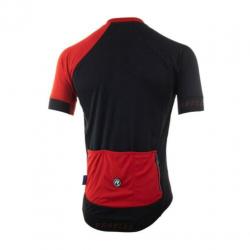 Fietsshirt Rogelli Contento zwart/rood