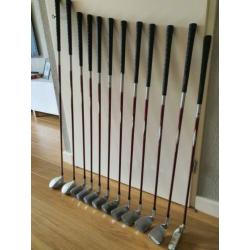 Complete golfset + golftas