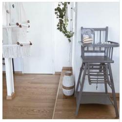 Houten kinderstoel 2in1