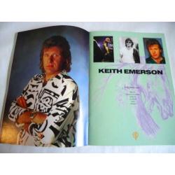Emerson Lake & Palmer World tour book 1992
