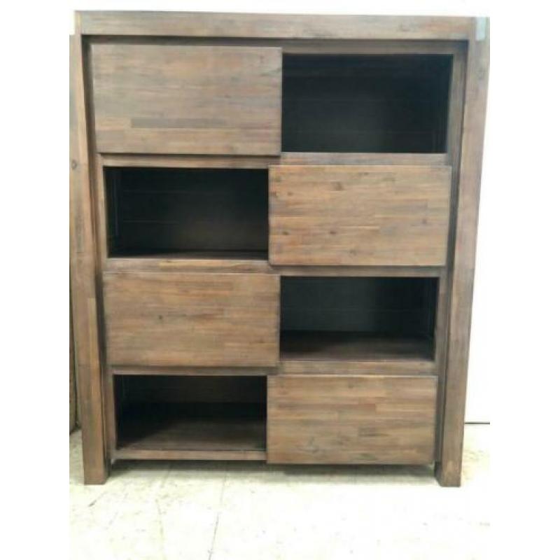 Buffetkast wandkast acacia hout stoer