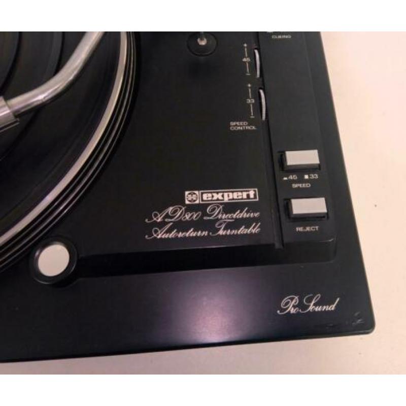 EXPERT - AD-800 Direct drive - Draaitafel