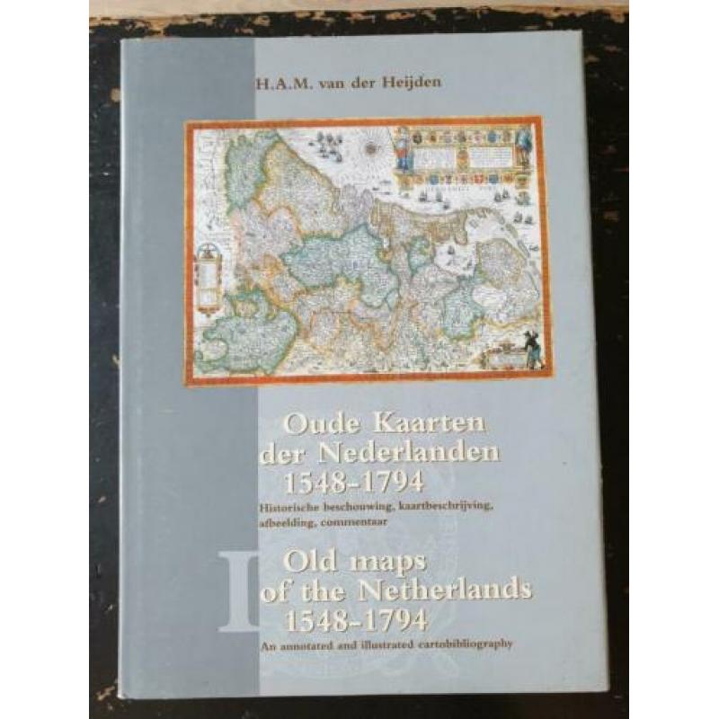 Oude kaarten der Nederlanden 1548-1794. Zeldzaam