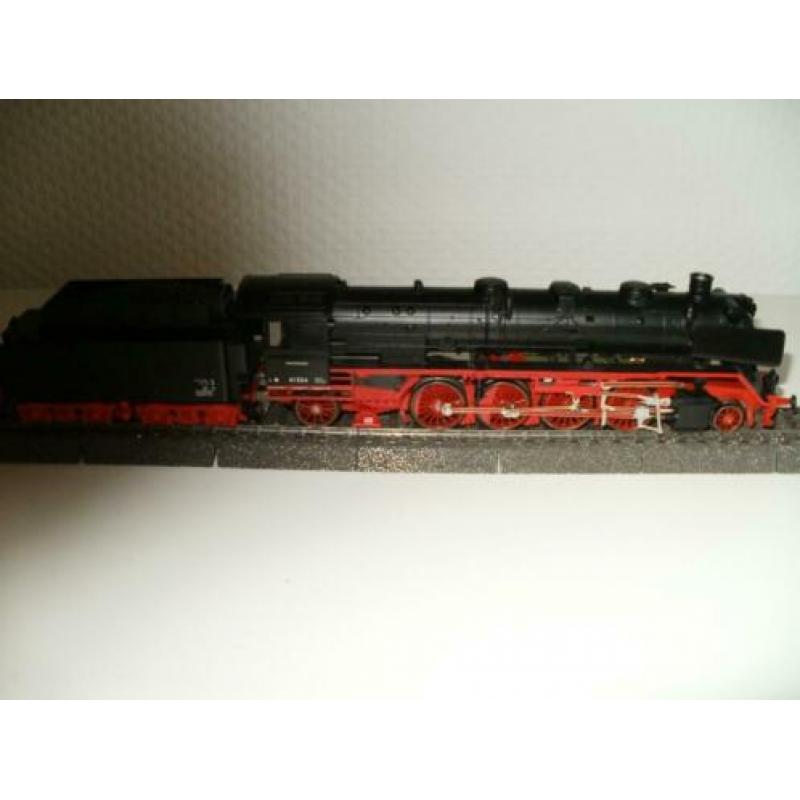 Marklin Ho dig.stoomlokomotief+tender BR41/354 v/d DB.