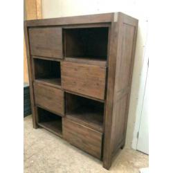 Buffetkast wandkast acacia hout stoer