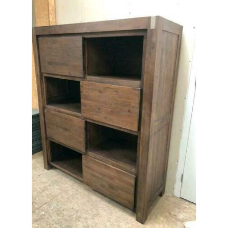 Buffetkast wandkast acacia hout stoer