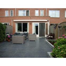 Chinees hardsteen terrastegels 80x80 cm gezoet / facet
