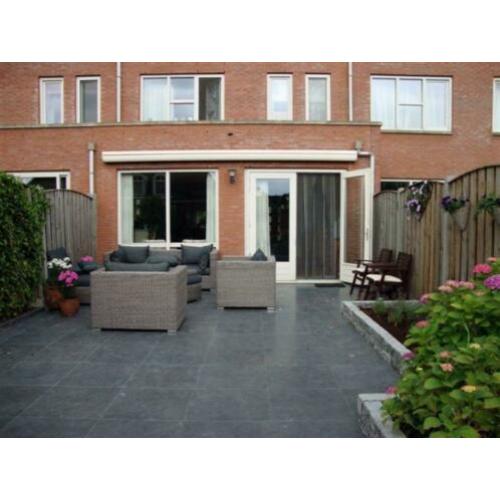 Chinees hardsteen terrastegels 80x80 cm gezoet / facet
