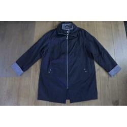 mg coats & jackets zomerjas 42 donker blauw zga nieuw