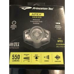 Princeton TEC waterproof headlamp