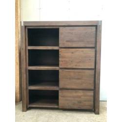 Buffetkast wandkast acacia hout stoer