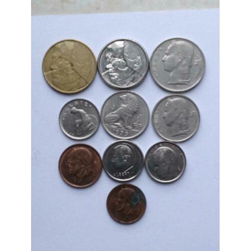 België Munten 39 stuks.