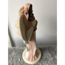 Beeldje angel met kind 20 cm van cloudworks