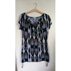 Mooi lang licht Getaillieerd shirt Miss Etam maat XL /44