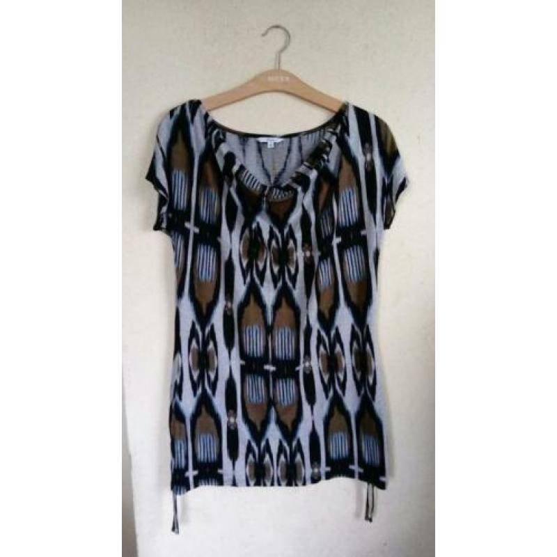 Mooi lang licht Getaillieerd shirt Miss Etam maat XL /44
