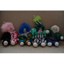 Diverse (3) verschillende clowns / clown