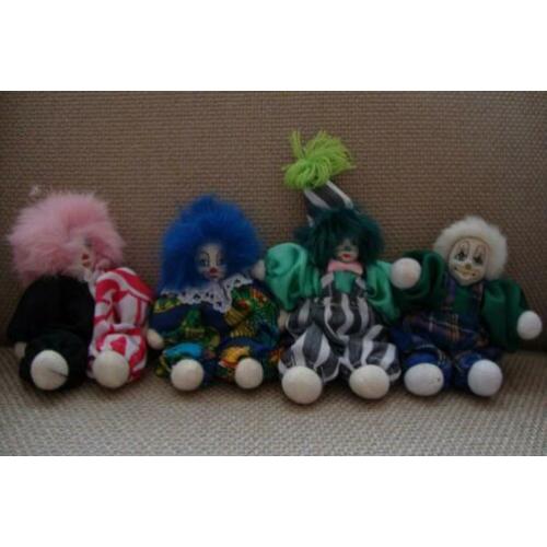 Diverse (3) verschillende clowns / clown