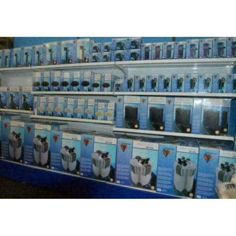 aquarium buitenfilter / extern filter, met snelkoppeling