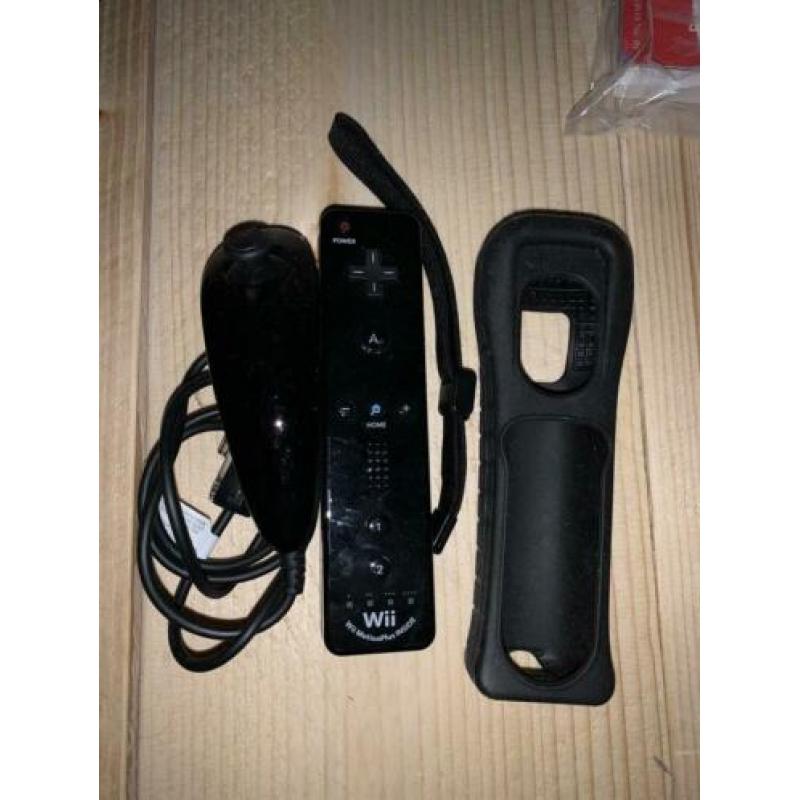 Wii met wii fit plus, wheel& balance board