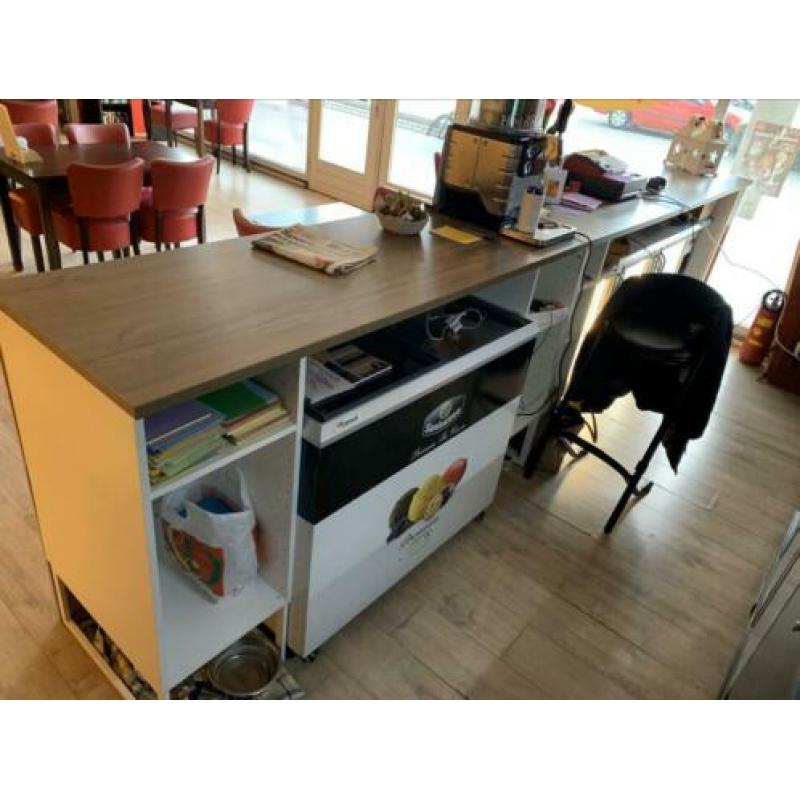 Complete bar/werkbank evt incl barkoeling/Heineken blade