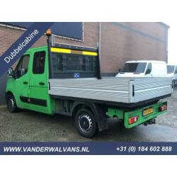 Renault Master T35 2.3dCi 150pk L2 dubbele cabine Open laadb