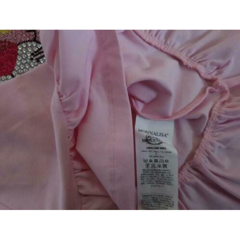 Monnalisa longsleeve, maat 4 - 104.
